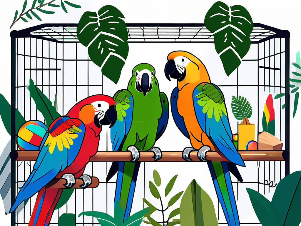 Housing Requirements for Amazon Parrots - Parrots for sale.