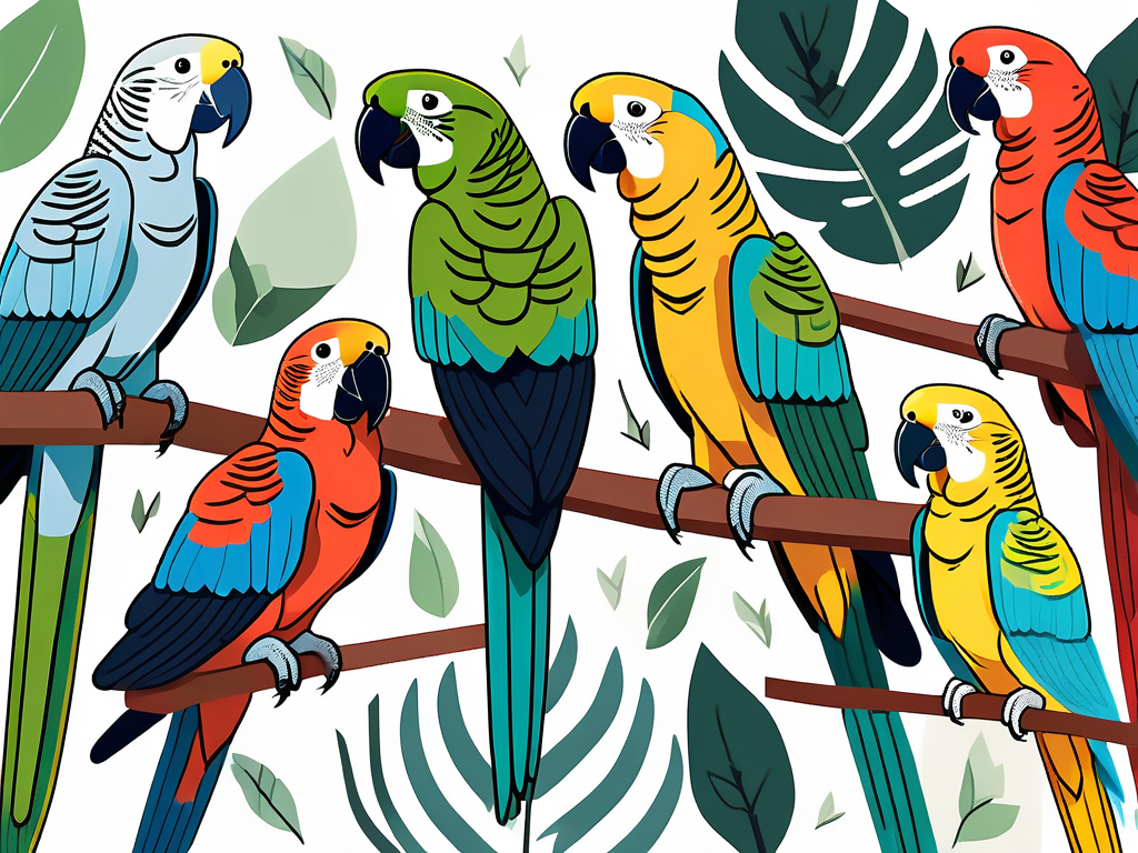 Species of Amazon Parrots - Parrots for sale.