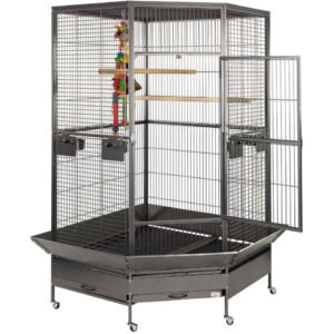 Raleigh Large Solid Top Corner Parrot Cage